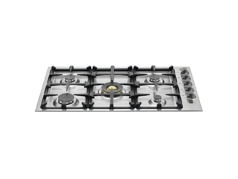 36 Drop-In Low Profile 5 Burners | Bertazzoni - Stainless
